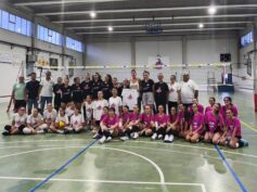Francesca Piccinini torna a trovare le ragazze del Ragusa Volley