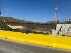 Importante avanzamento per i lavori di messa in sicurezza del ponte lungo la SP 18 Vittoria–Piombo.