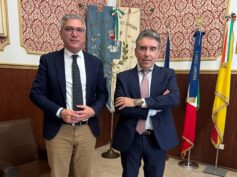Sicurezza urbana, il sindaco Peppe Dimartino riceve il nuovo Questore di Ragusa, Salvatore Fazzino