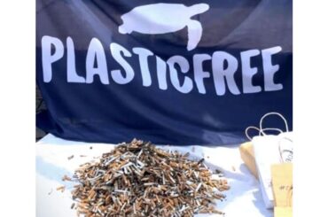 Plastic Free – Raccolta mozziconi