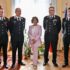 Gli Ufficiali dell’Arma dei Carabinieri di Ragusa in visita istituzionale da S.E. il Prefetto